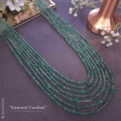 Emerald Candies Necklace