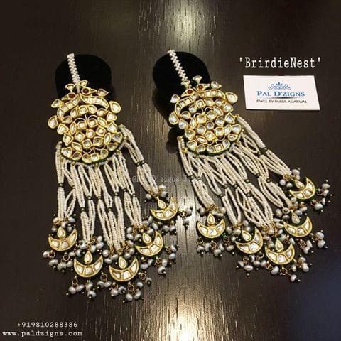 Birdie Nest Kundan Earings